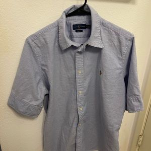 Polo Ralph Lauren Slim Fit Short Sleeve Button Up